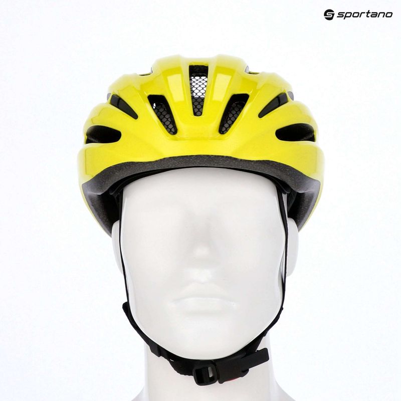 Fahrradhelm Giro Isode II gloss hi viz yellow 4