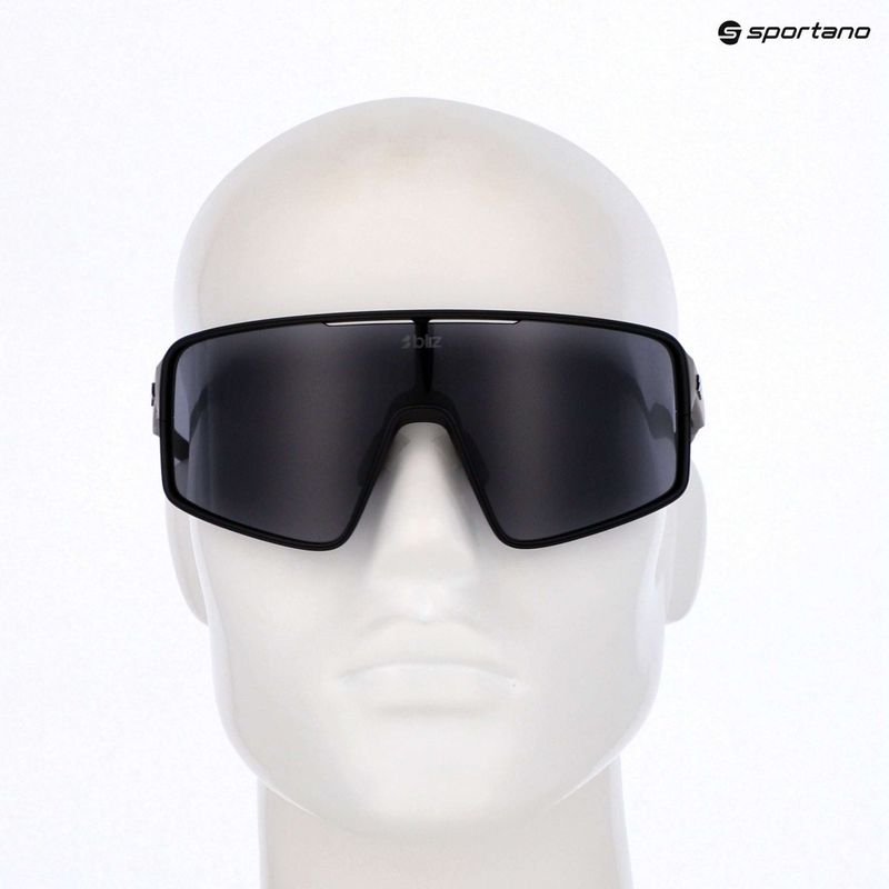 Bliz P001 mattschwarze/rauchfarbene Sonnenbrille 6