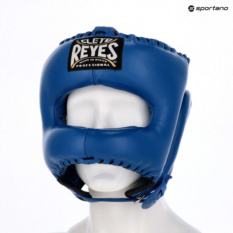 Cleto Reyes Boxhelm mit spitzem Gesicht Nylon Bar blau 3