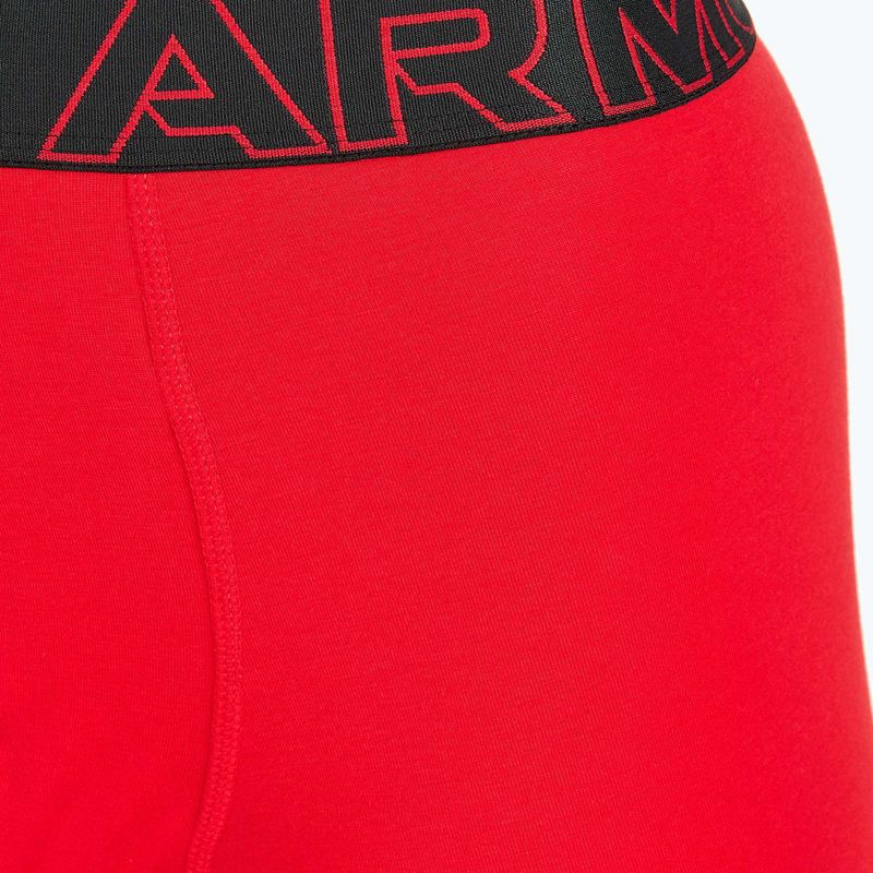 Herren Unterhosen Under Armour Perf Cotton 6" 3 Stk. carbon black/galaxy black 7