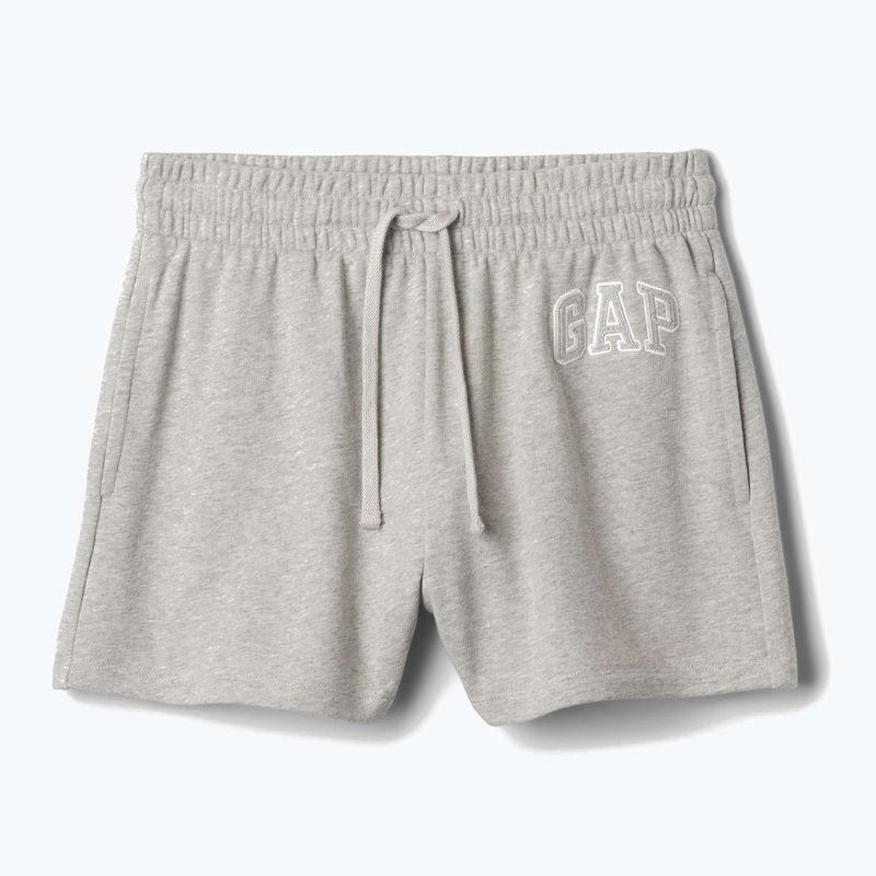 GAP Heritage French Logo Shorts für Frauen helles Heidekraut grau 3
