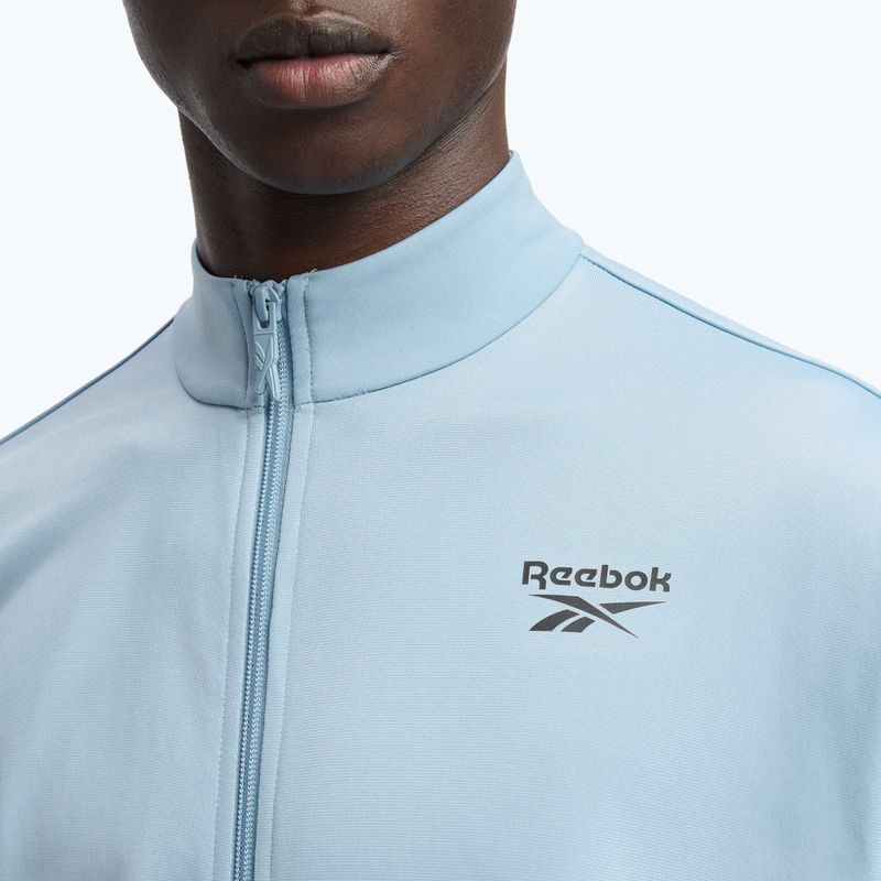 Hoodie Sweatshirt Herren Reebok Identity Vector Knit upgrade blue 4