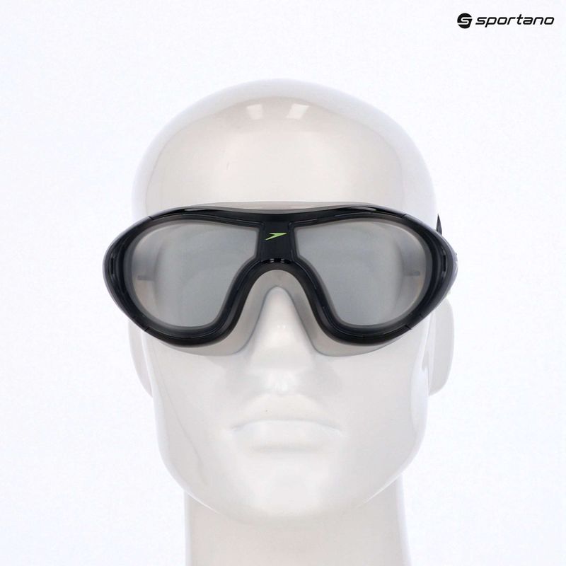 Speedo Biofuse 2.0 schwarz / Stahl Schwimmmaske 9