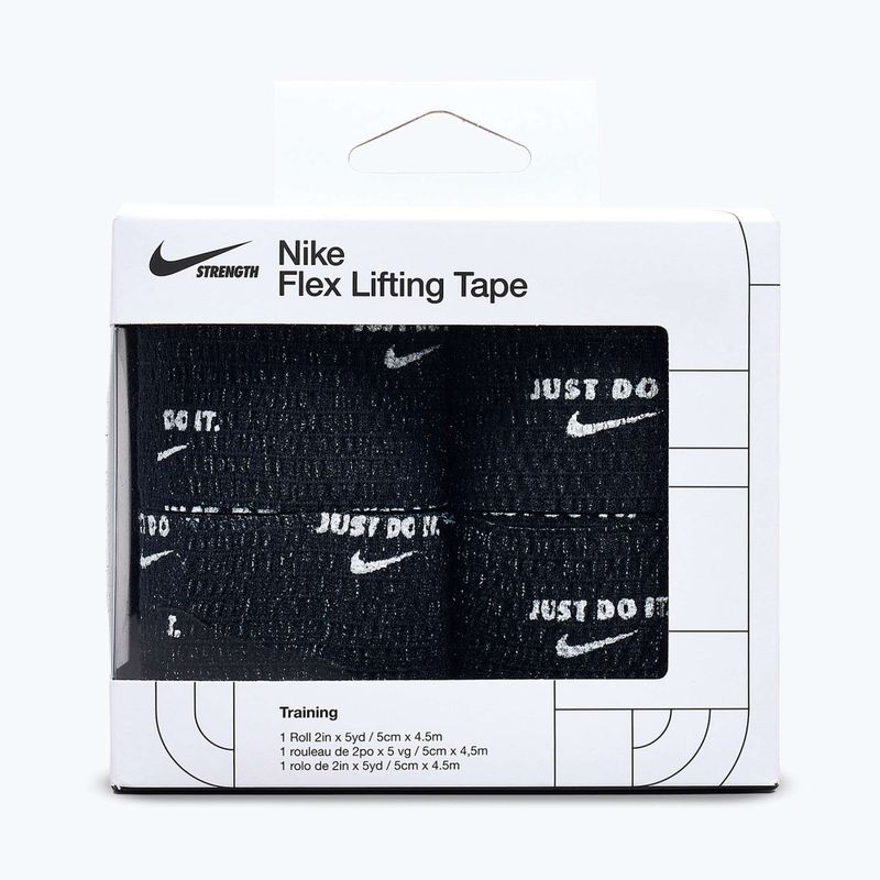 Kohäsiver elastischer Verband Nike Strenght Flex Lifting Tape black/white 2