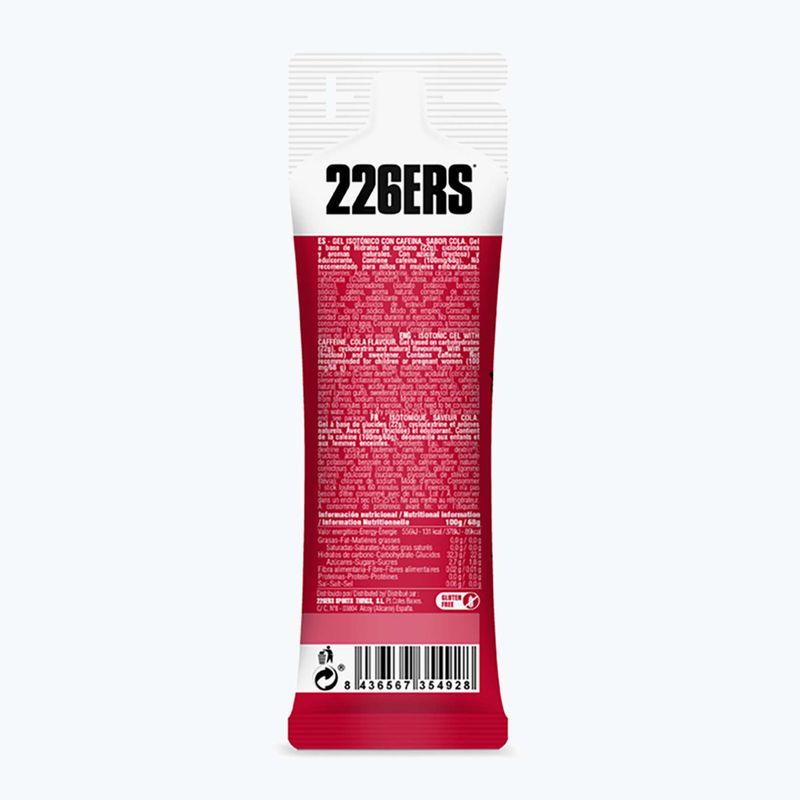 226ERS Isotonisches Koffein-Energie-Gel-Set 24 Stk. x 68 g Cola 3
