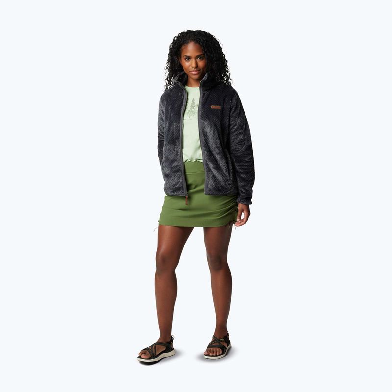 Damen-Fleecejacke Columbia Fire Side II Sherpa Full Zip shark 2