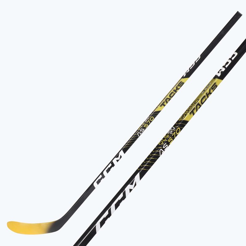 CCM Tacsk Hockeyschläger AS-570 SR schwarz 6