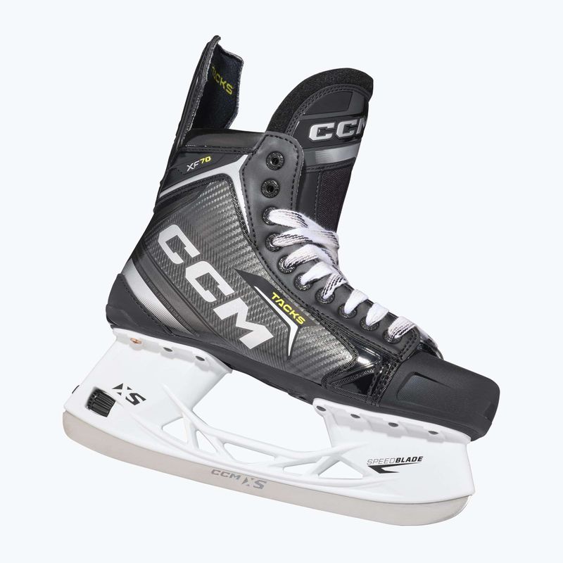 Herren Eishockey Schlittschuhe CCM Tacks XF70 SR schwarz 6