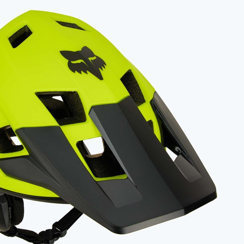 Fox Racing Dropframe Fahrradhelm fluoreszierend gelb 7