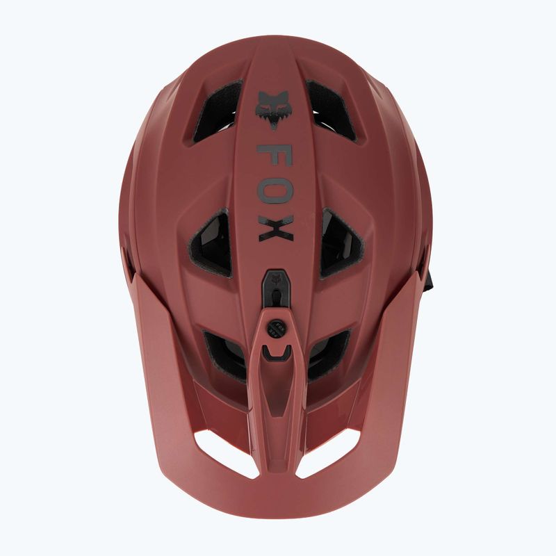 Fox Racing Speedframe Solid Rost Fahrradhelm 6