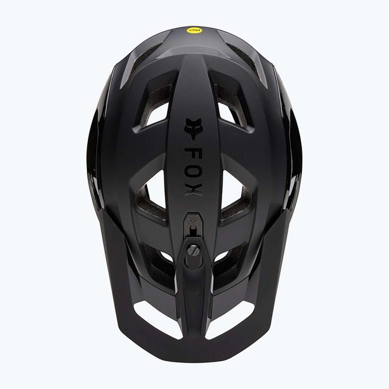 Fox Racing Speedframe Pro mattschwarzer Fahrradhelm 4