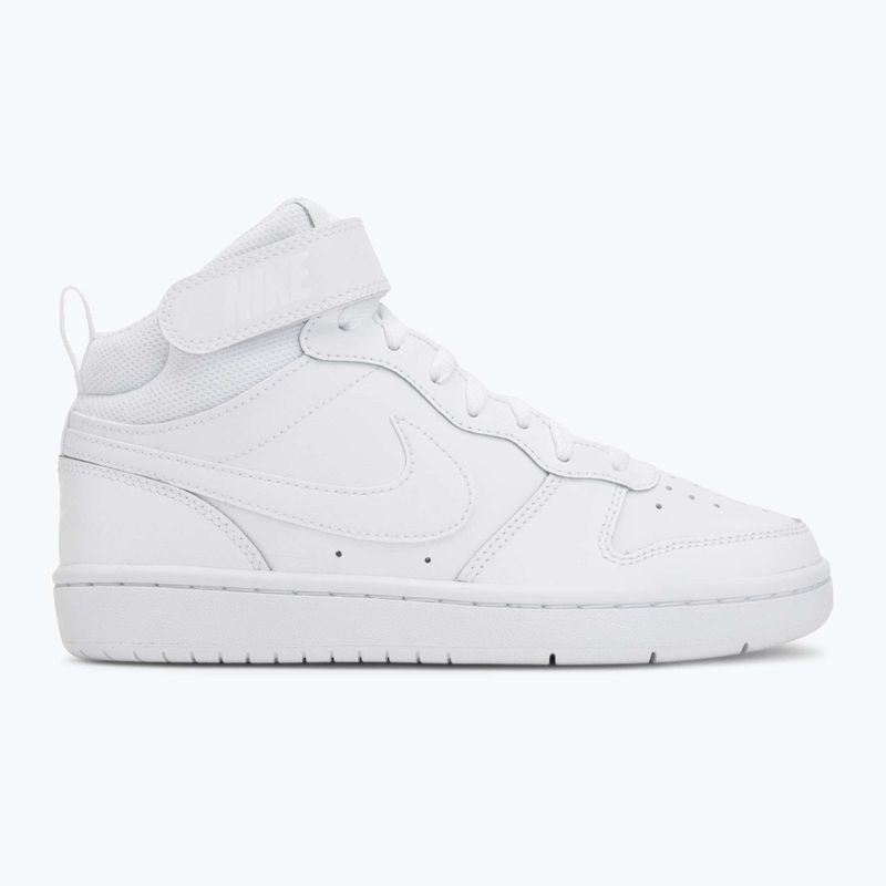 Schuhe Nike Court Borough Mid 2 white/white/white 2