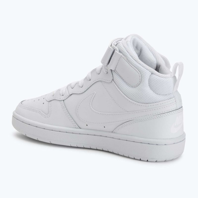 Schuhe Nike Court Borough Mid 2 white/white/white 3