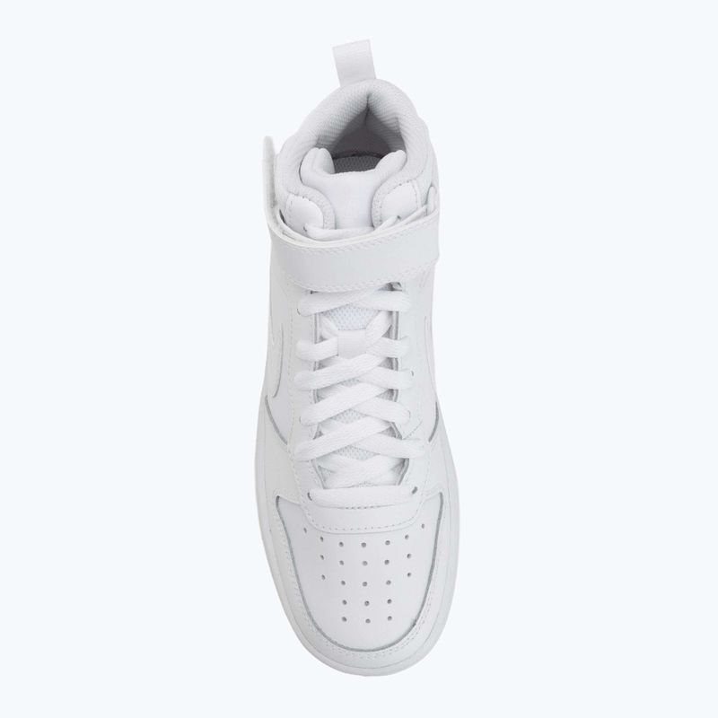 Schuhe Nike Court Borough Mid 2 white/white/white 5