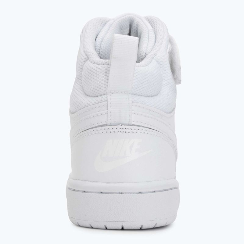 Schuhe Nike Court Borough Mid 2 white/white/white 6