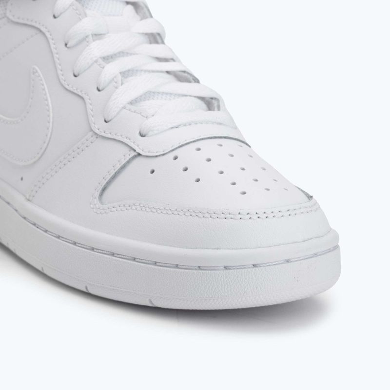 Schuhe Nike Court Borough Mid 2 white/white/white 7