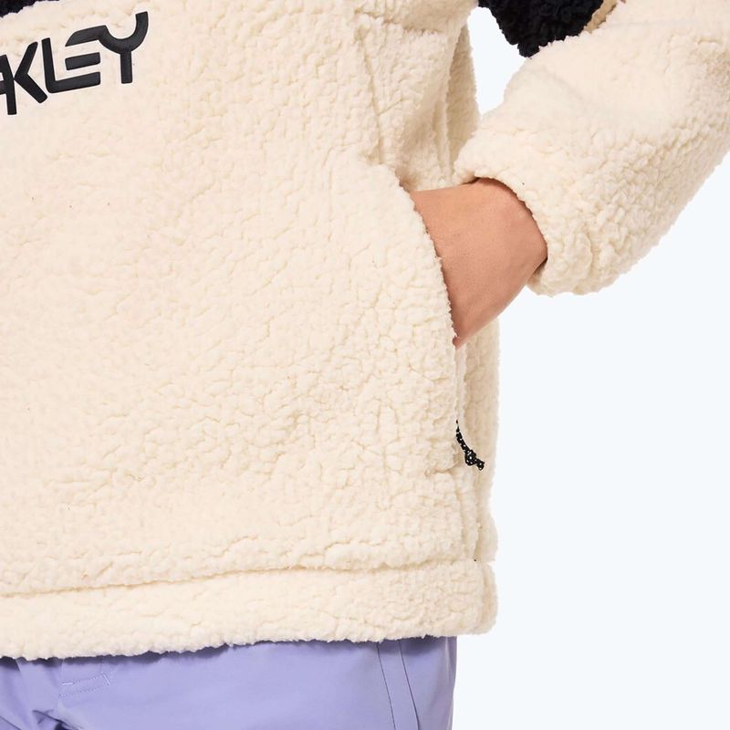 Snowboard Sweatshrit Hoodie Damen Tnp Ember Half Zip Rc Fleece arctic white 7