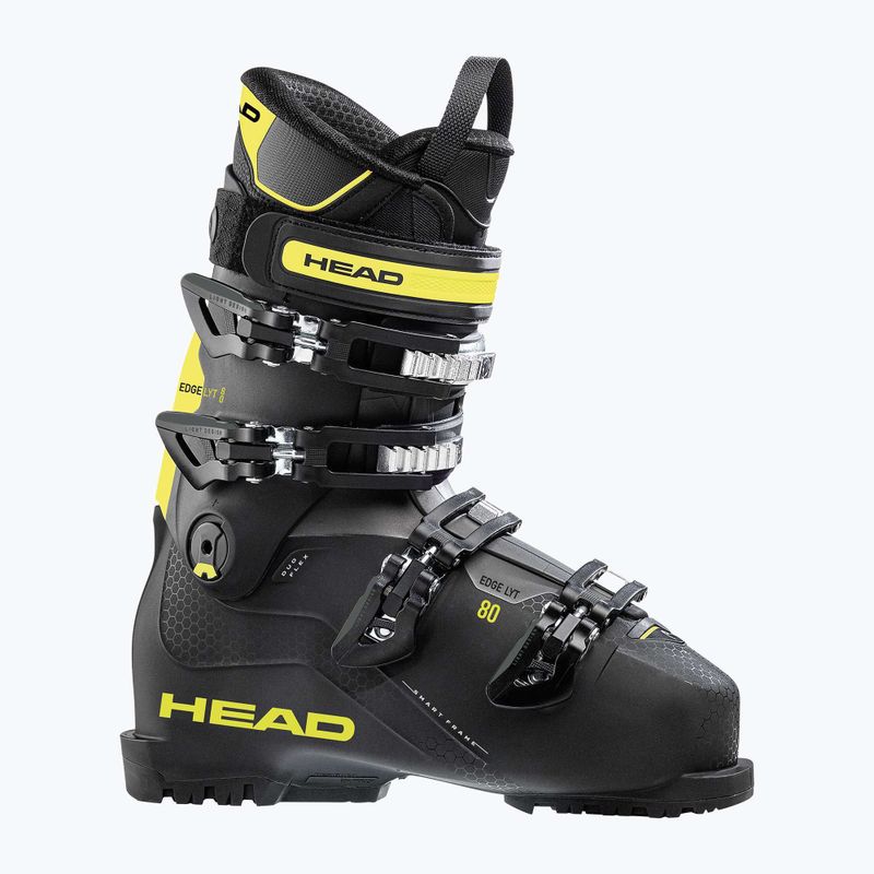 HEAD Edge Lyt 80 HV Skischuhe schwarz/gelb 6