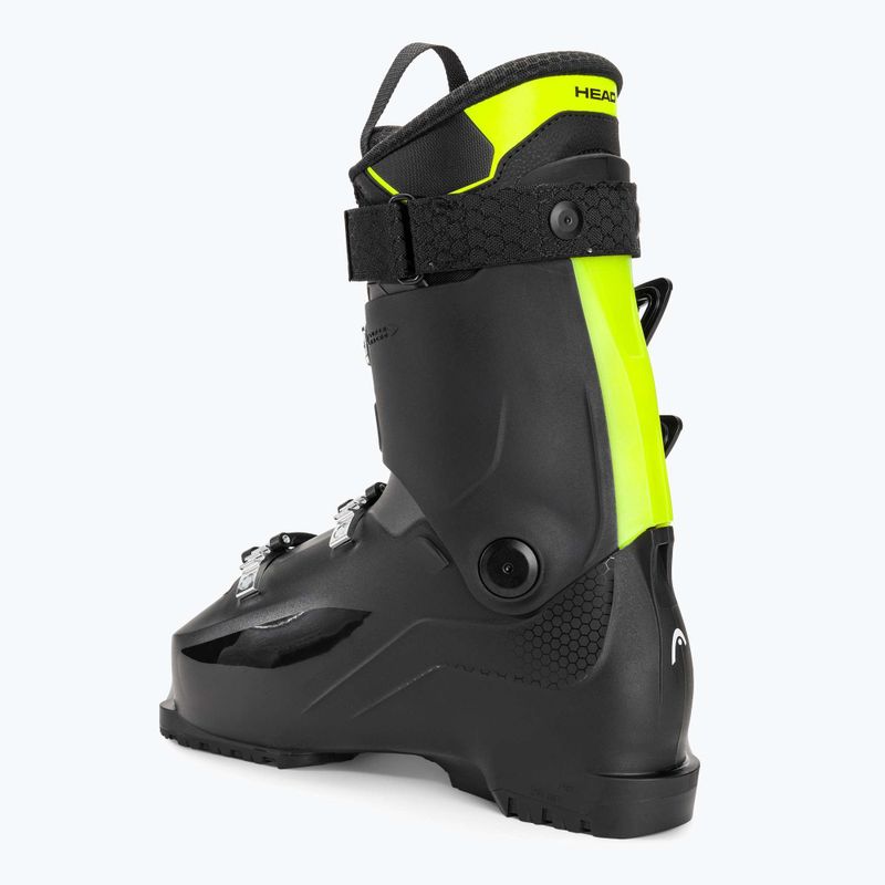 HEAD Edge Lyt 80 HV Skischuhe schwarz/gelb 2