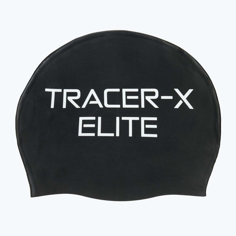 TYR Tracer-X Elite Racing Verspiegelt schwarz/kalk Schwimmbrille 6