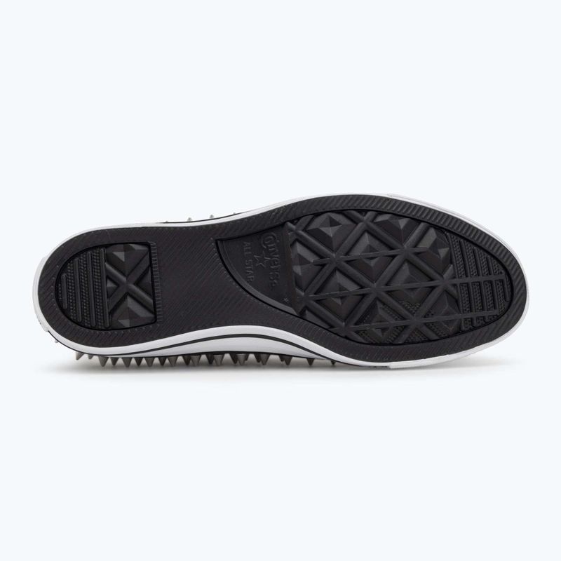 Chuck Taylor All Star Studded schwarz/silbern/weiß Kinderturnschuhe 4