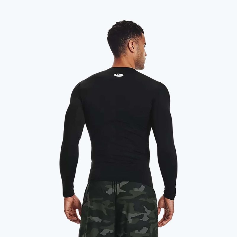 Under Armour Herren Langarm-T-Shirt Ua Hg Armour Comp LS schwarz 1361524-001 3