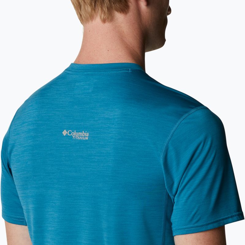 Columbia Herren Titan Pass Graphic Tee Trekkinghemd blau 1991471 5