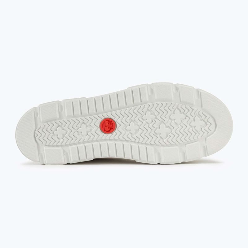 Damenschuhe Timberland Laurel Court white full grain/orange 4