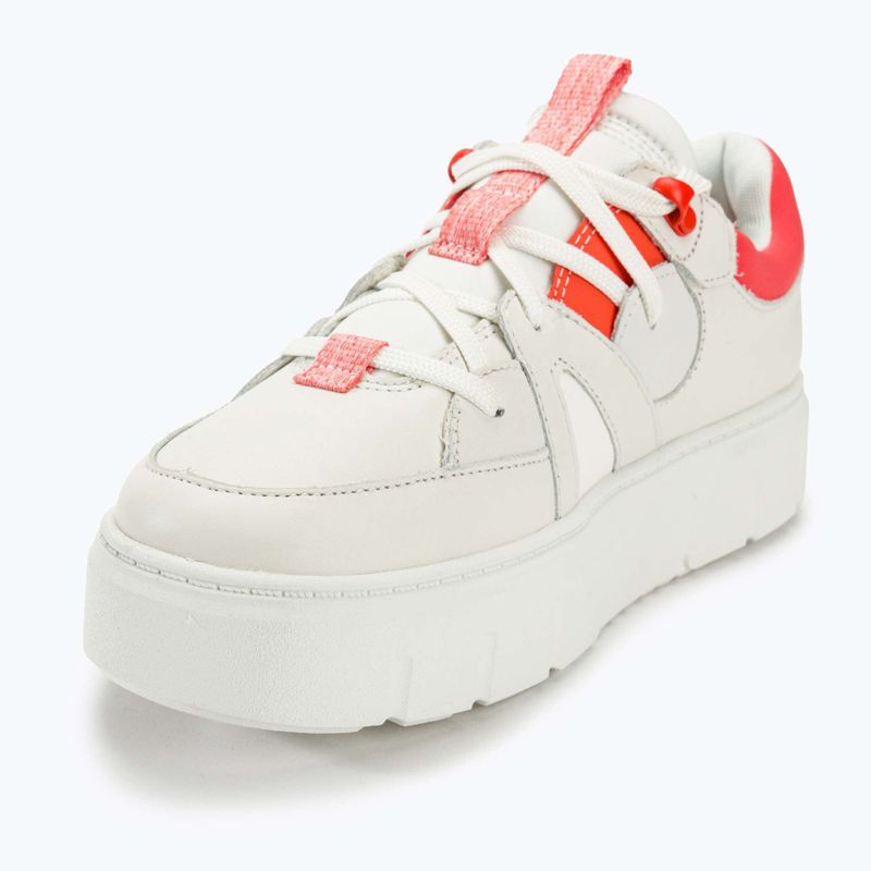 Damenschuhe Timberland Laurel Court white full grain/orange 7