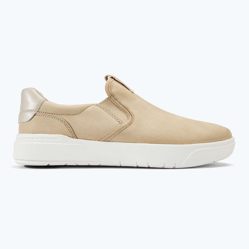 Herrenschuhe Timberland Seneca Bay Slip On light beige nubuk 2