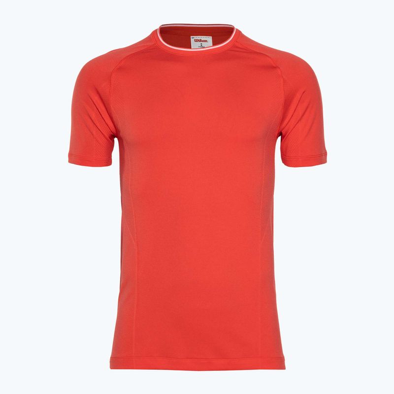 Herren Wilson Team Seamless Crew Infrarot-T-Shirt