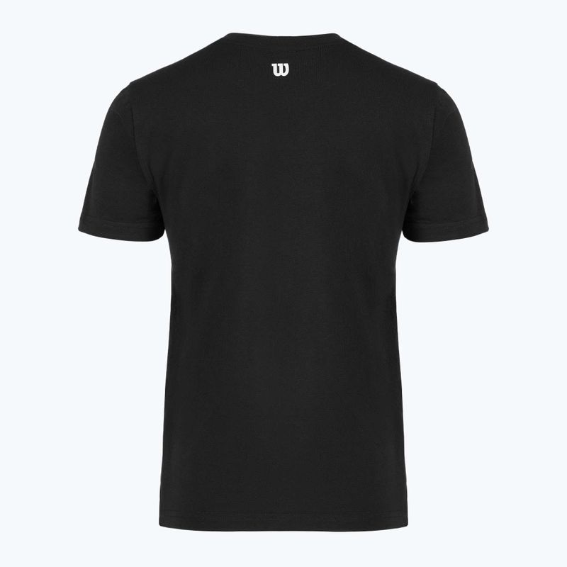 Tennis-Shirt Damen Wilson Team Graphic Script W black script 2