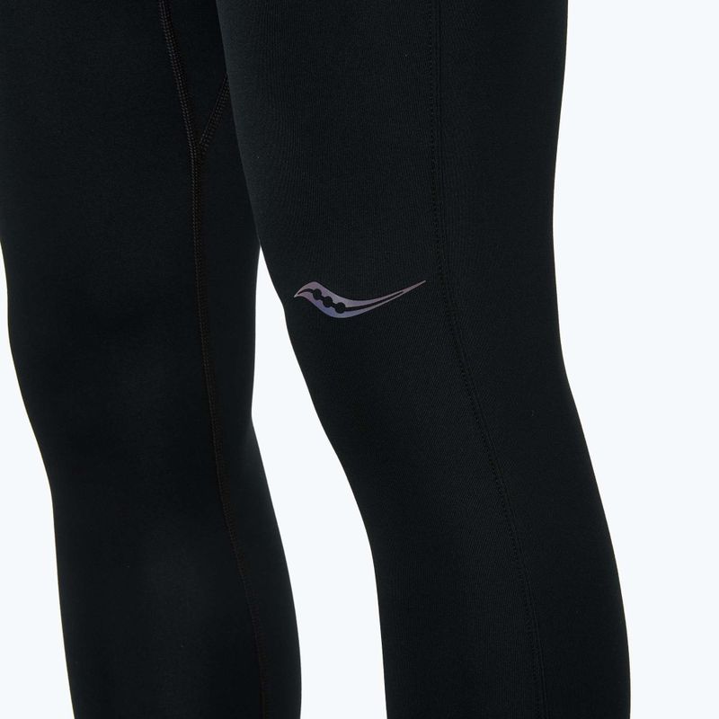 Laufleggings Herren Saucony Fortify black 3