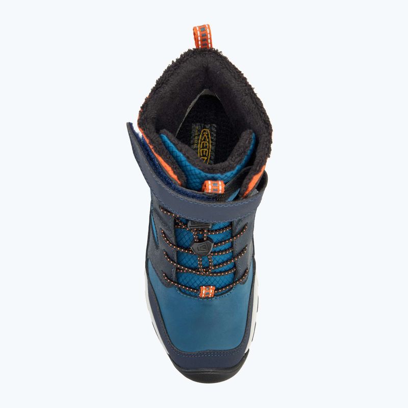 Schneeschuhe Kinder KEEN Skua Winter WP sky captain/gold flame 5