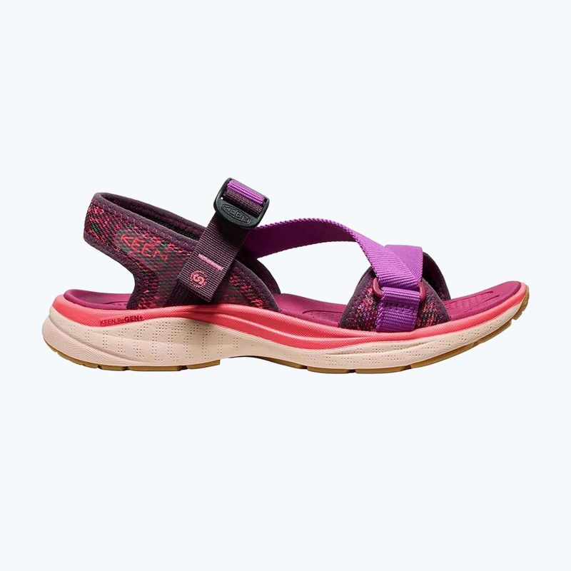 KEEN Leiki Damen Sandalen OT Pflaume perfekt/dubarry 8