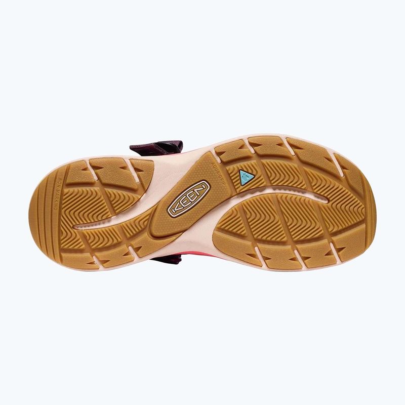 KEEN Leiki Damen Sandalen OT Pflaume perfekt/dubarry 9