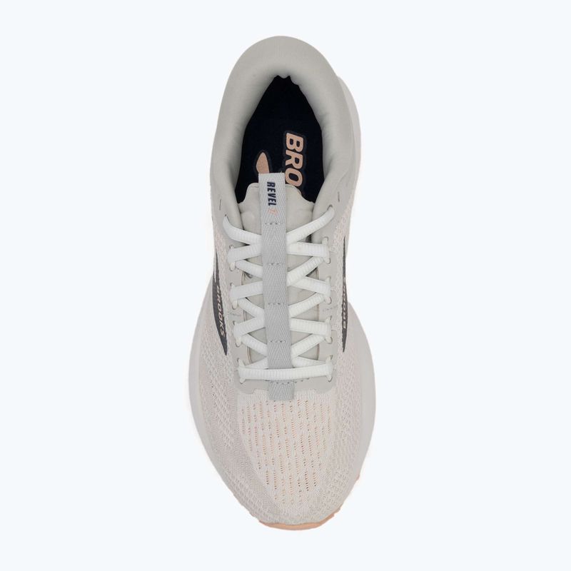 Laufschuhe Damen Brooks Revel 7 oyster/white/tropical peach 5