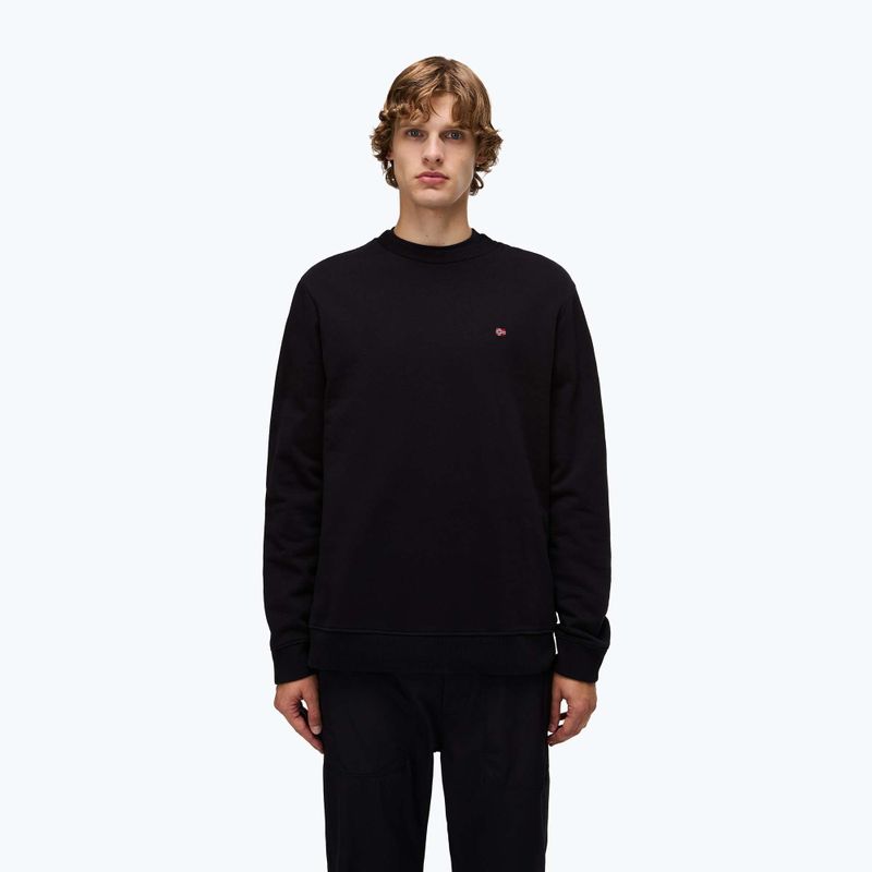 Herren Napapijri Balis Crew 1 Sweatshirt schwarz