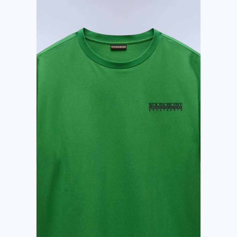 Herren Napapijri S-Linth grün kelly t-shirt 7