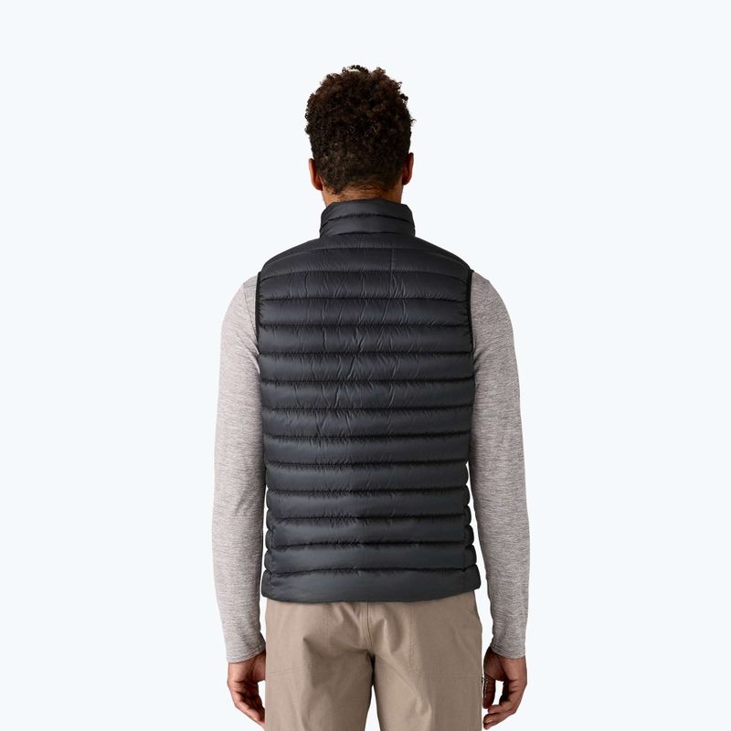 Herren Patagonia Daunen Pullover ärmellos schwarz 3