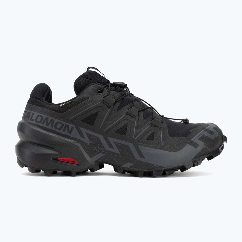Laufschuhe Damen Salomon Speedcross 6 GTX black/black/phan 2