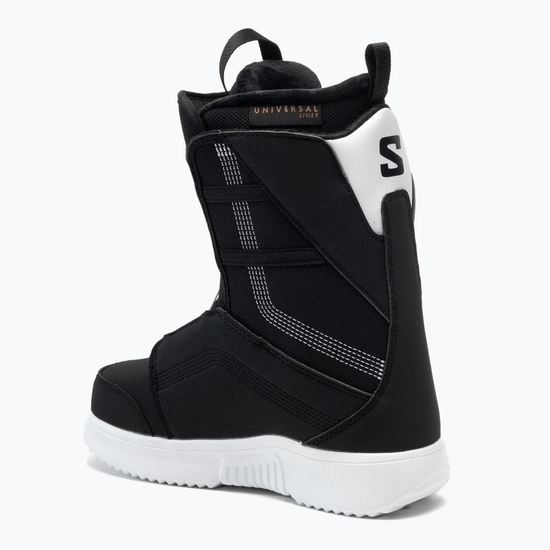 Snowboardboots Kinder Salomon Project Boa schwarz L416817 2