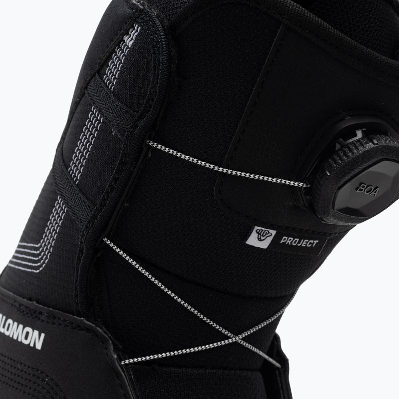 Snowboardboots Kinder Salomon Project Boa schwarz L416817 7