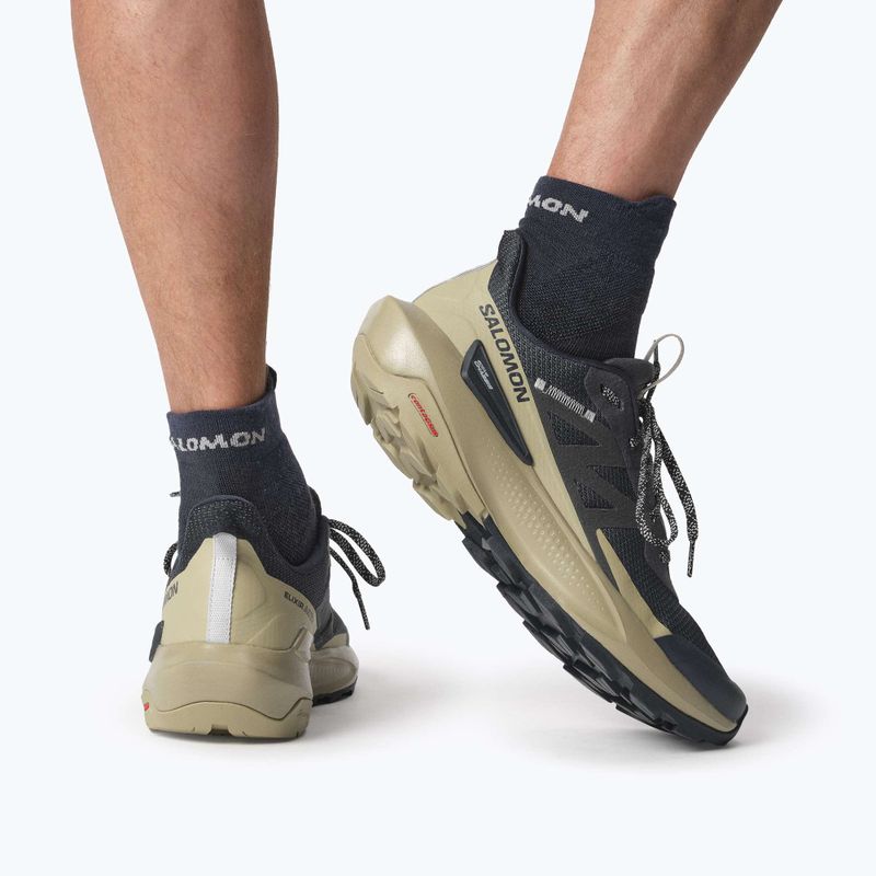 Wanderschuhe Herren Salomon Elixir Activ carbon/slate green/glacier 15