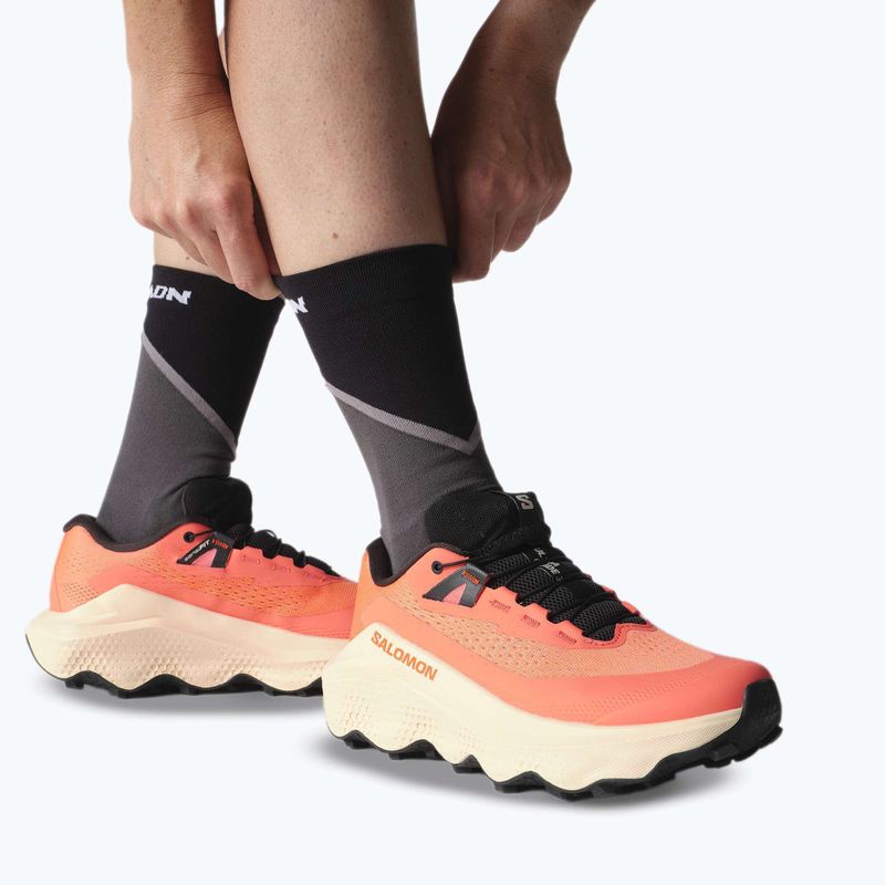 Damen-Laufschuhe Salomon Ultra Glide 3 fusion coral/tender peach/schwarz 9