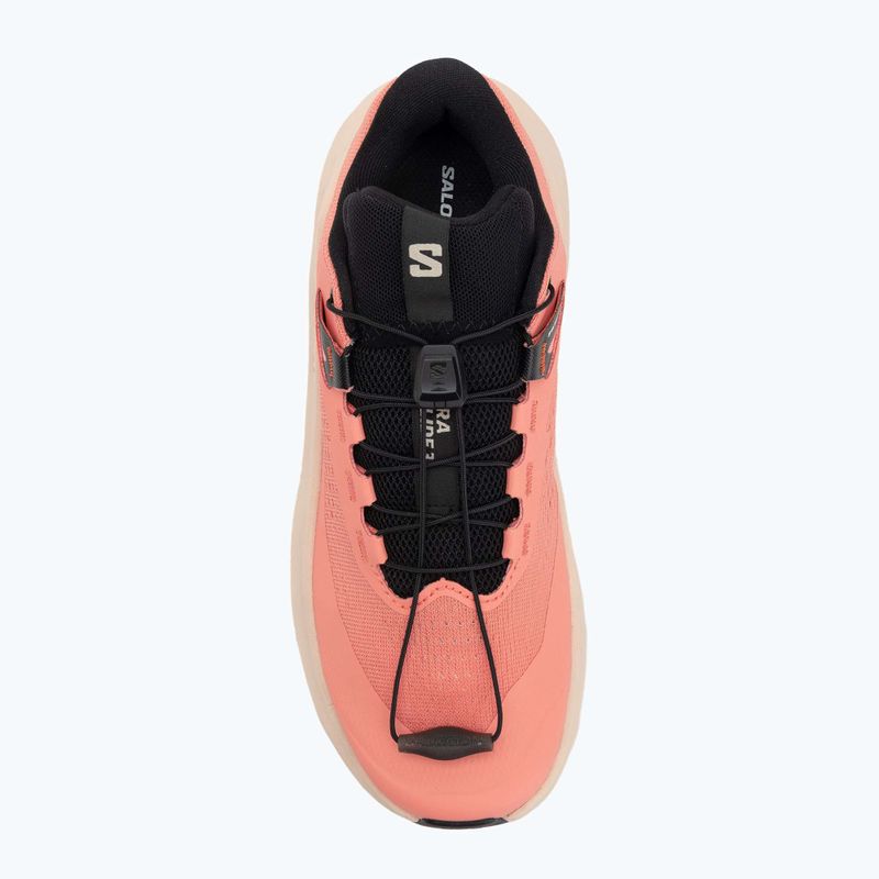 Damen-Laufschuhe Salomon Ultra Glide 3 fusion coral/tender peach/schwarz 5