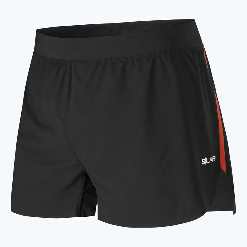 Laufshorts Herren Salomon S/Lab Speed Spl 3" deep black / fiery red 6
