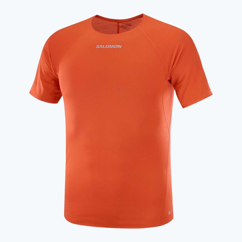 Laufshirt Herren Salomon S/Lab Speed Tee flery red 4