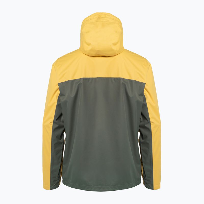 Columbia Herren Hikebound Regenjacke gelb-grün 1988621 7
