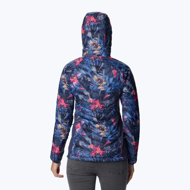 Columbia Powder Pass Hooded Damen-Hybridjacke navy blau 1773211471 2